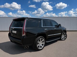 2018 Cadillac Escalade IV, чёрный, 4350000 рублей, вид 4