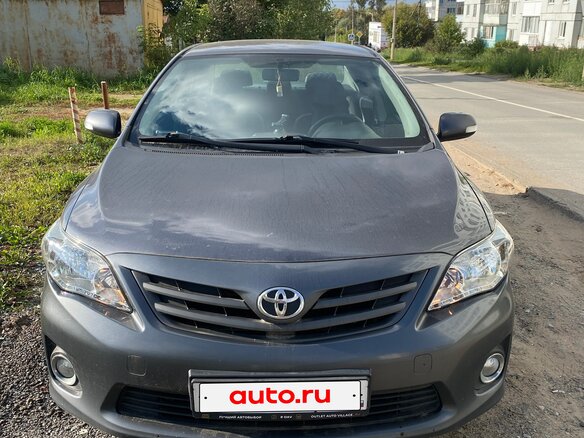 2011 Toyota Corolla X (E140, E150) Рестайлинг, серый