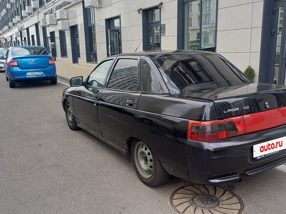 2006 Lada (ВАЗ) 2110, чёрный, 175000 рублей - вид 5