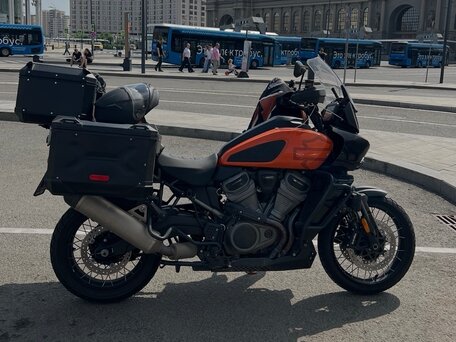 2021 Harley-Davidson Pan America Special, оранжевый, 1410000 рублей, вид 5