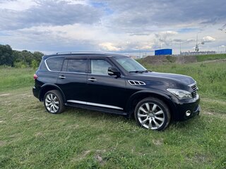 2012 Infiniti QX56 II, чёрный, 1790000 рублей, вид 4