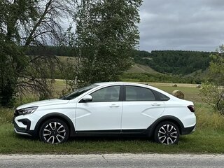2023 Lada (ВАЗ) Vesta Cross I Рестайлинг (NG), белый, 1349000 рублей, вид 2
