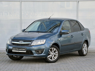 2016 Lada (ВАЗ) Granta I, серый, 345000 рублей, вид 1