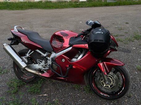 2006 Honda CBR 600F, красный, 455000 рублей, вид 4