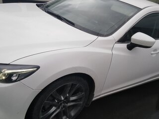 2017 Mazda 6 III (GJ) Рестайлинг, белый, 1770000 рублей, вид 4