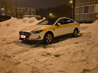 2019 Hyundai Sonata LPi VIII (DN8), белый, 1560000 рублей, вид 1