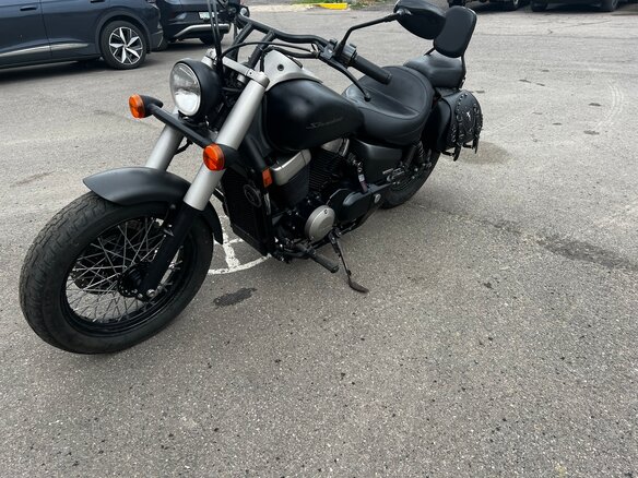 2012 Honda Shadow 750, чёрный, 490000 рублей - вид 1