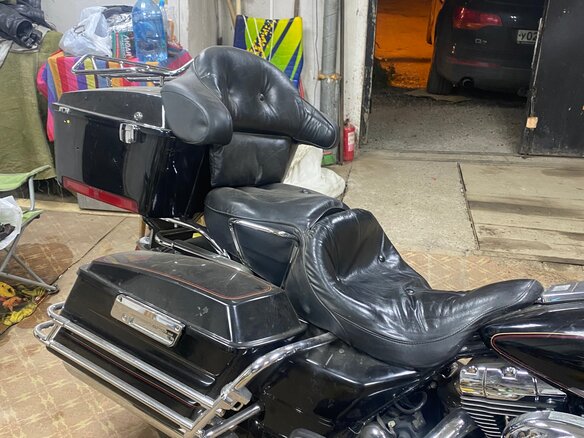 2002 Harley-Davidson Electra Glide, чёрный, 560000 рублей - вид 9