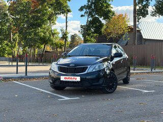 2013 Kia Rio III, чёрный, 720000 рублей, вид 3