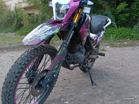 2024 Motoland XT 250 ST, фиолетовый, 110000 рублей, вид 1