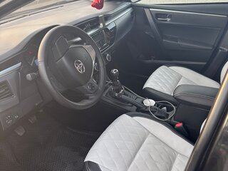 2015 Toyota Corolla XI (E160, E170, E180), чёрный, 1230000 рублей, вид 4