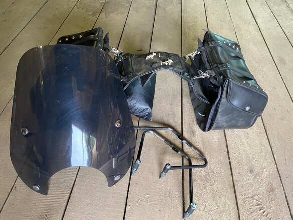 2007 Kawasaki VN900 Vulcan, чёрный, 500000 рублей - вид 8
