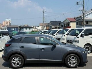 2022 Mazda CX-3 I Рестайлинг, серый, 1300000 рублей, вид 5