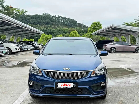 2017 Kia K2, синий, 950000 рублей - вид 1