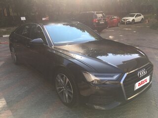 2021 Audi A6 45 TFSI V (C8), чёрный, 4500000 рублей, вид 2