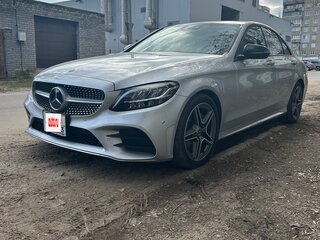 2018 Mercedes-Benz C-Класс 180 IV (W205) Рестайлинг, серебристый, 2100000 рублей, вид 2