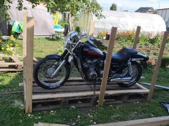 1997 Kawasaki ZL400 Eliminator, чёрный, 230000 рублей - вид 7