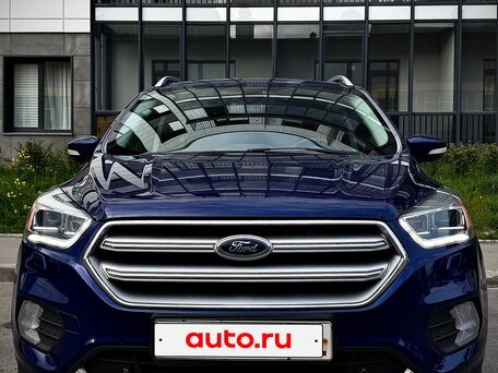 2016 Ford Kuga II Рестайлинг, синий, 1890000 рублей, вид 3