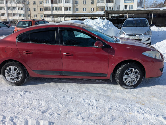 2010 Renault Fluence I, пурпурный, 730000 рублей - вид 6