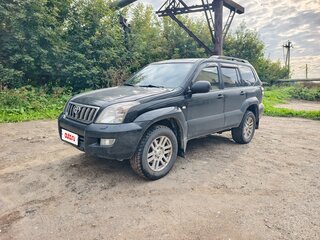2008 Toyota Land Cruiser Prado 5-speed 120 Series Рестайлинг, чёрный, 2250000 рублей, вид 1