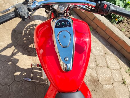 1997 Kawasaki EL125 Eliminator, красный, 110000 рублей, вид 4
