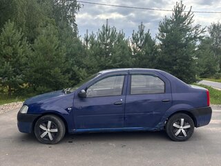 2007 Renault Logan I, синий, 110000 рублей, вид 4