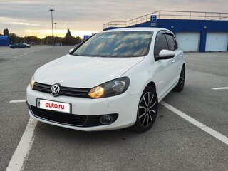 2012 Volkswagen Golf VI, белый, 850000 рублей, вид 2