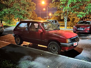 1989 Opel Corsa i A, красный, 135000 рублей, вид 5