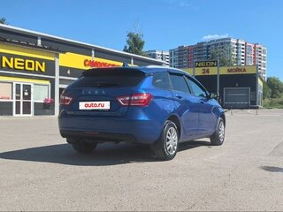 2021 Lada (ВАЗ) Vesta SW I, синий, 1087000 рублей, вид 4