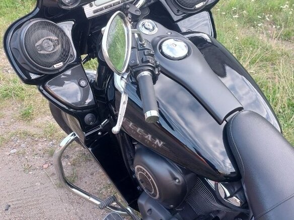 2014 Kawasaki VN1700 Vulcan, чёрный, 750000 рублей - вид 3