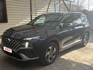 2021 Hyundai Santa Fe IV Рестайлинг, синий, 3330000 рублей, вид 1