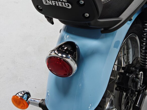 2025 Royal Enfield Meteor, голубой - вид 22