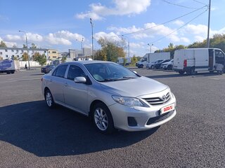 2010 Toyota Corolla X (E140, E150) Рестайлинг, серебристый, 770000 рублей, вид 1