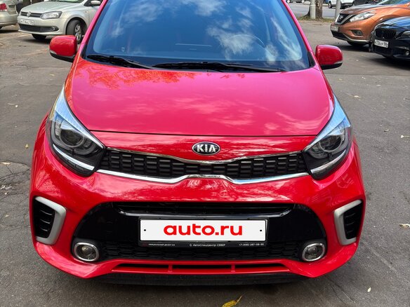 2020 Kia Picanto GT Line III, красный