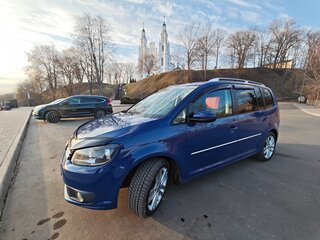 2011 Volkswagen Touran I Рестайлинг 2, синий, 1200000 рублей, вид 4