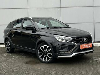2024 Lada (ВАЗ) Vesta SW Cross I Рестайлинг (NG), чёрный, 1050000 рублей, вид 3