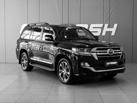 2019 Toyota Land Cruiser 200 Series Рестайлинг 2, чёрный, 6798000 рублей, вид 1