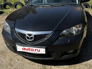 2007 Mazda 3 I (BK) Рестайлинг, чёрный, 215000 рублей, вид 2