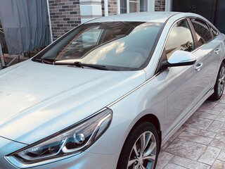2019 Hyundai Sonata VII (LF) Рестайлинг, серебристый, 1900000 рублей, вид 2