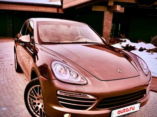 2014 Porsche Cayenne II (958), коричневый, 1794000 рублей, вид 1