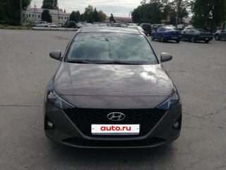 2021 Hyundai Solaris II Рестайлинг, серый, 1640000 рублей, вид 2