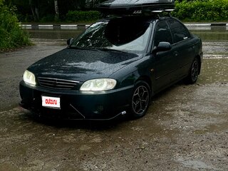 2006 Kia Spectra I Рестайлинг 2, чёрный, 444444 рублей, вид 2