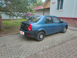 2011 Renault Logan I Рестайлинг, синий, 500000 рублей, вид 3
