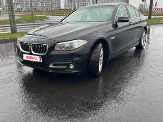 2015 BMW 5 серии 520d VI (F10/F11/F07) Рестайлинг, чёрный, 1600000 рублей, вид 1