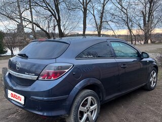 2009 Opel Astra GTC H Рестайлинг, синий, 380000 рублей, вид 4