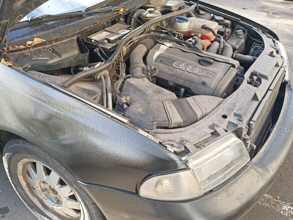1996 Audi A4 I (B5), чёрный, 205000 рублей - вид 8