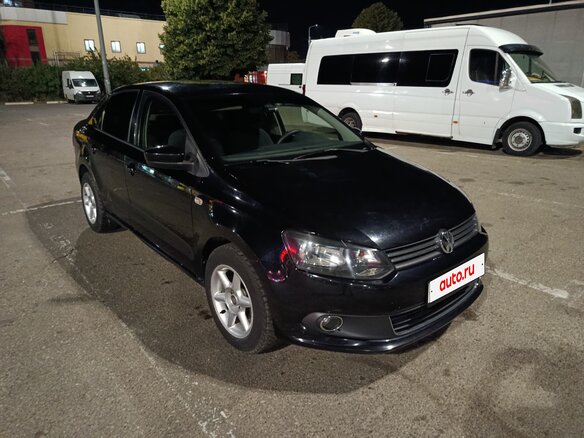 2013 Volkswagen Polo V, чёрный, 999999 рублей - вид 5