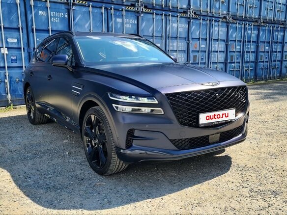 2022 Genesis GV80 I, синий, 7950000 рублей - вид 8