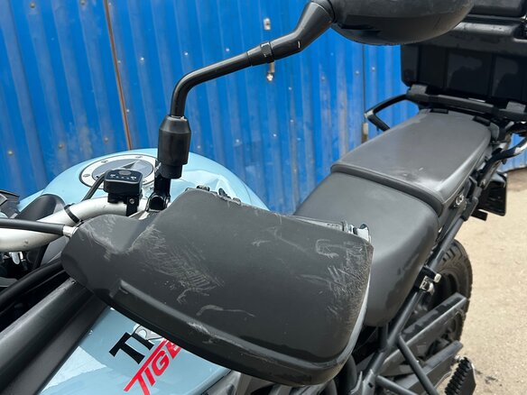 2013 Triumph Tiger 800, голубой, 610000 рублей - вид 12