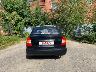 2005 Hyundai Accent ТагАЗ II, чёрный, 85000 рублей, вид 5